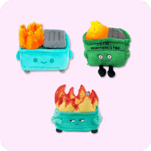 Dumpster Fire Plush Bundle