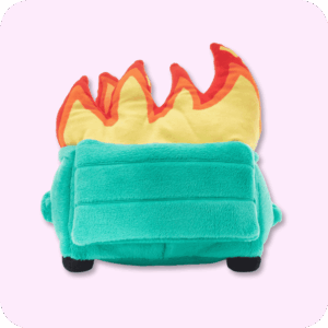 Dumpster Fire Plush Style B
