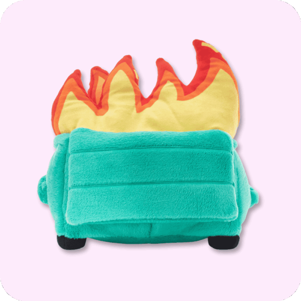 Dumpster Fire Plush Style B