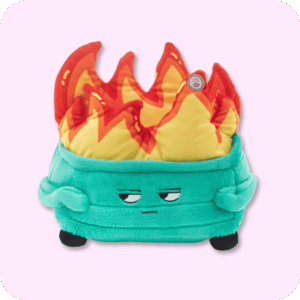 Dumpster Fire Plush Style B